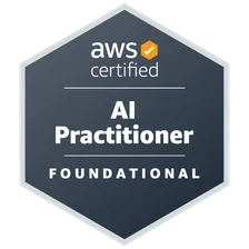 AWS Certified AI Practitioner certification badge
