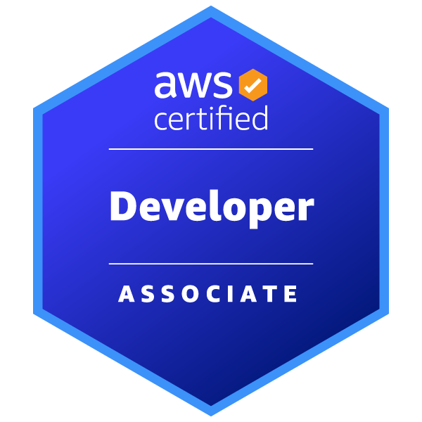 AWS Certified Developer certification badge